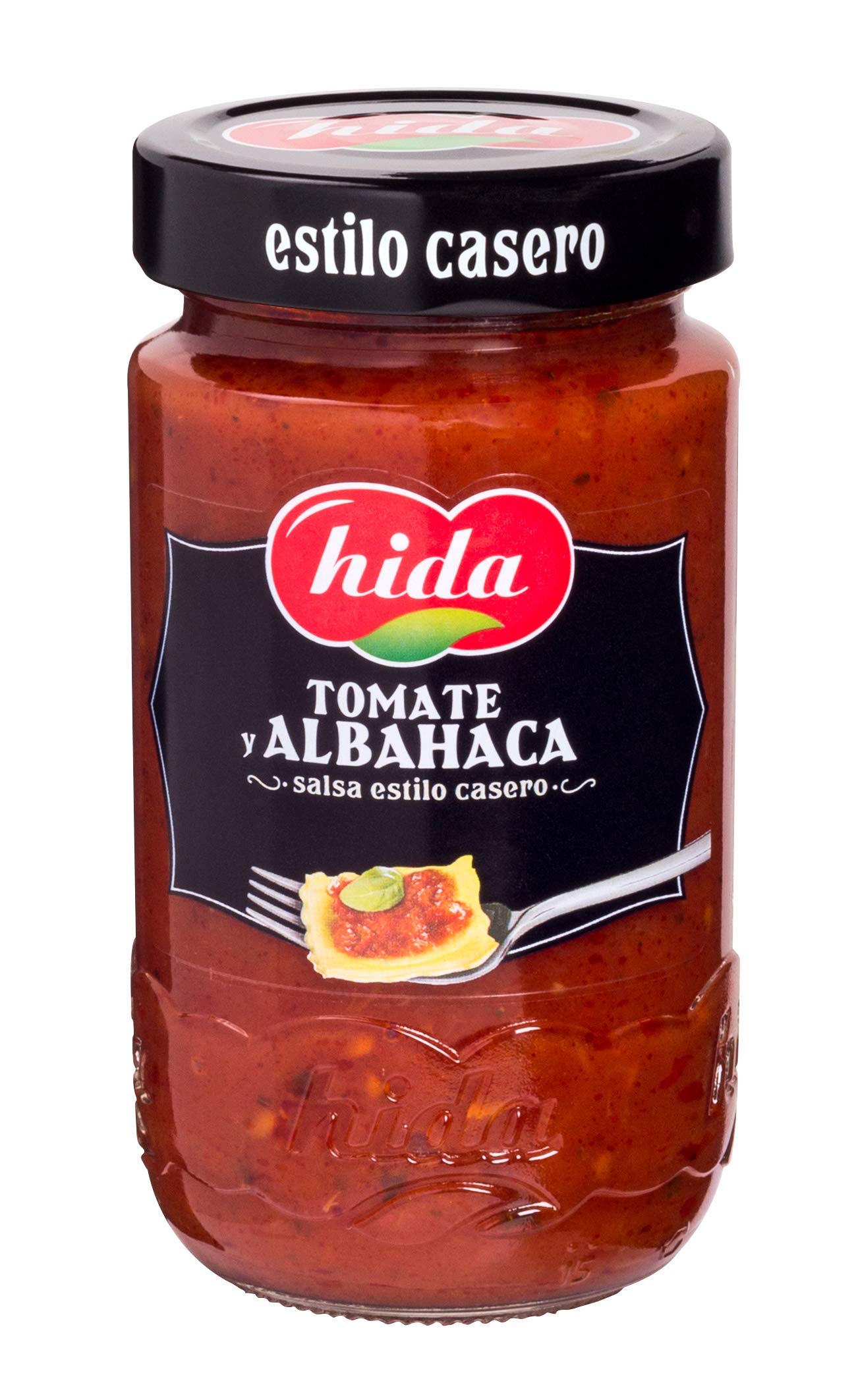 Hida Salsa Tomate con Albahaca - Paquete de 6 x 350 gr - Total: 2100 gr