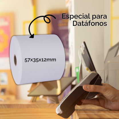 Papel Termico 57x35 - Datafono