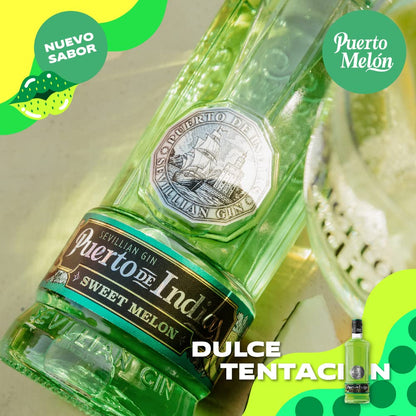 Puerto de Indias – Ginebra de Melon, Melocoton, Limon y Classic Premium – Sweet Melon, Peach, Lemoberry and Classic Premium Gin