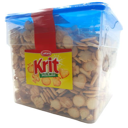 Krititas Galletas Saladas Krit Cuétara - Bote 1,250 gr