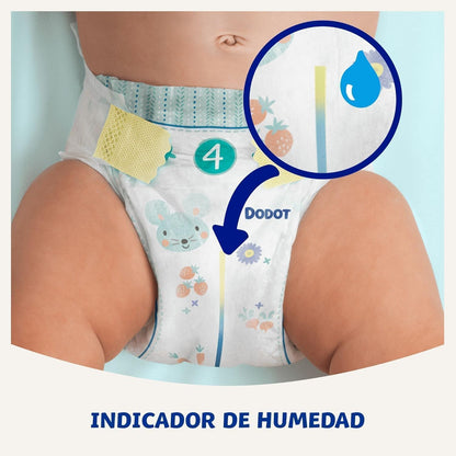 Pañales Bebé Sensitive Talla 1 (2-5 kg), 276 Pañales + Pack de 48 Toallitas Gratis Cuidado Total Aqua. Pack Mensual