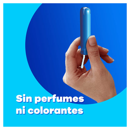 Tampax Compak Regular tampones con aplicador, protección antimanchas y discreción, siéntete limpia, 8 unidades