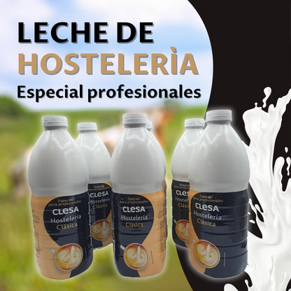 Leche Clesa Semidesnatada Especial Hosteleria