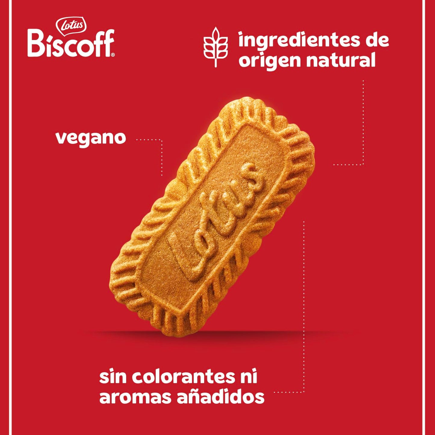 Biscoff | Galletas Molidas | Galletas Originales Caramelizadas Lotus Biscoff | Vegano | Sin Aromas ni Colorantes Artificiales | Pack de 750g