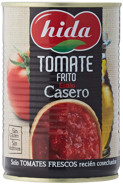 Hida Tomate Frito 400g x 6 Latas - Total: 2400 g