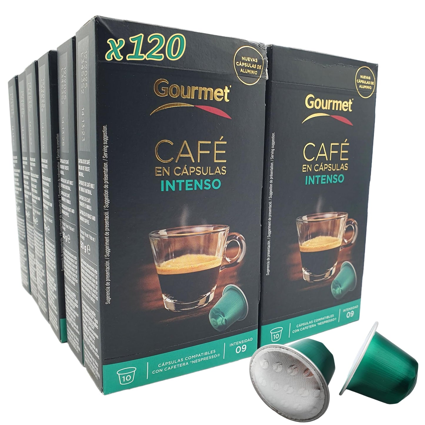 Cafe Capsula Gourmet 120 Unid.