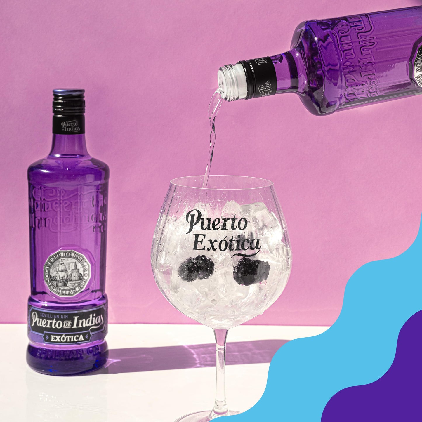 Puerto de Indias – Ginebra de Mora Exotica Premium – Exotic Blackberry Premium Gin