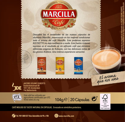 Marcilla Cápsulas de Café