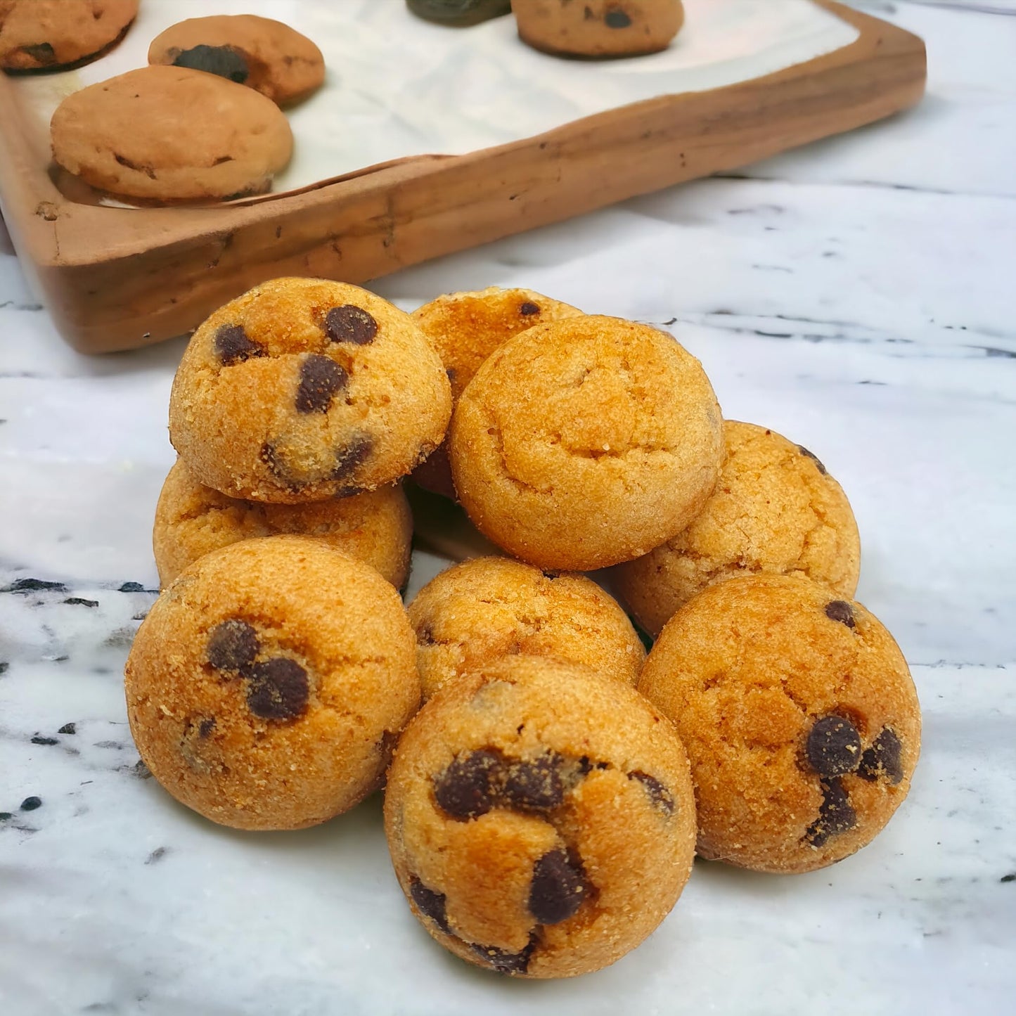 Galletas Mini Cookies con Pepitas de Chocolate - 200 unidades - Galletas Chocolate Envueltas