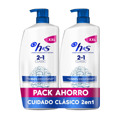 H&S Classic Champú y Acondicionador Anticaspa 2en1