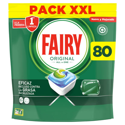 Fairy Platinum Plus Todo en Uno Pastillas Lavavajillas