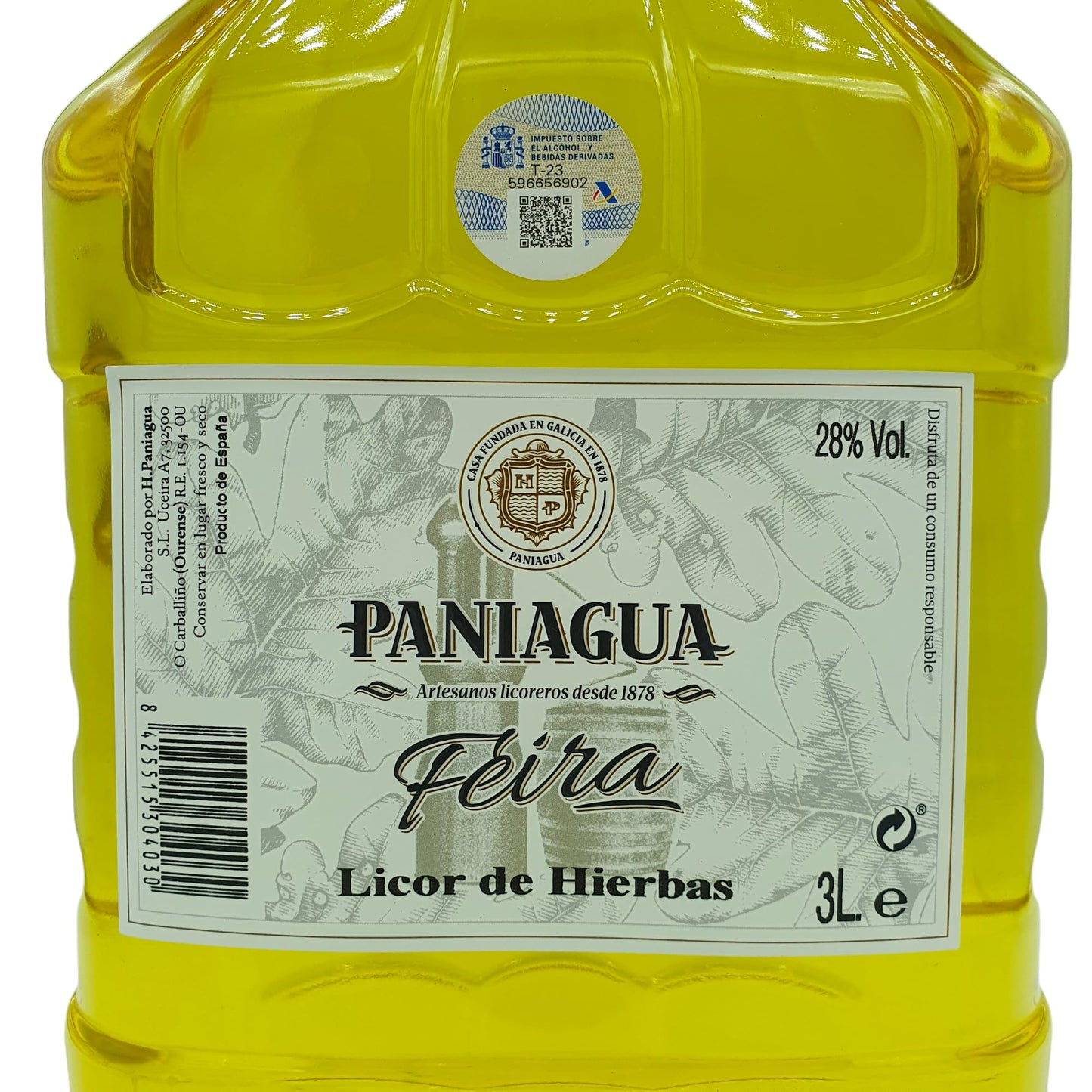 Licor Paniagua 3 Litros