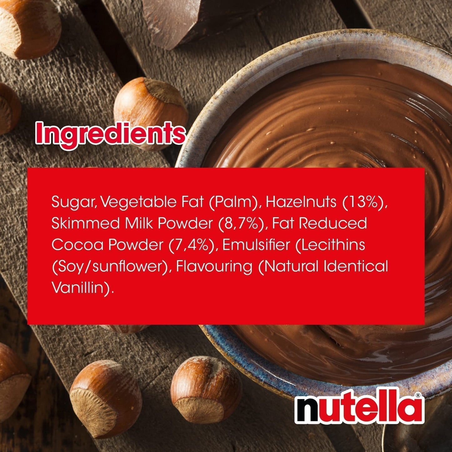 Nutella Hazlenut la crema de Chocolate 3kg