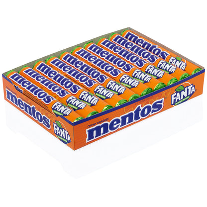 Mentos Fanta Edición Limitada, Caramelo Masticable - 20 unidades de 38 gr (Total 760 gr)