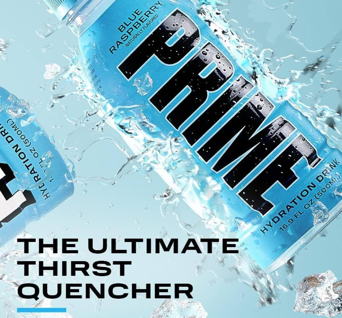 Prime Hydration Drink Blue Raspberry 12x500ml