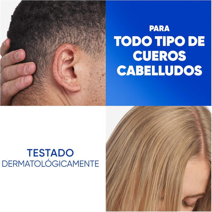 H&S Nutre y Cuida Champú Anticaspa para Uso Diario. Pack Ahorro 2 x 700 ml. Hasta 100% de Protección Anticaspa, Clínicamente Probado. Para Todo Tipo de Pelo y Cuero Cabelludo. Frescor y Limpieza