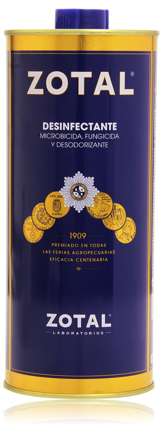 Zotal - Desinfectante - Microbicida, Fungicida y Desodorizante - 870 ml