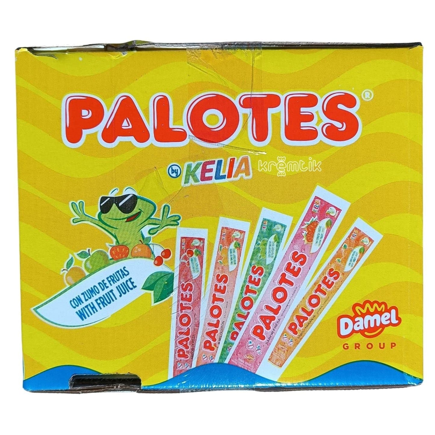 Palotes Kelia - Polo Flash Para Congelar En Casa | 180 Unidades de 45ml | Apto para Veganos | Sabores: Cereza, Naranja, Fresa, Melocotén y Manzana