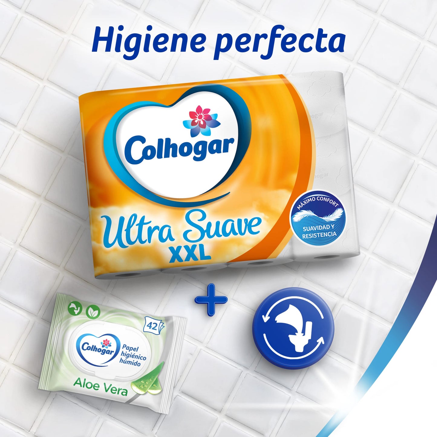 Colhogar Suave XXL 5 x 12, Papel Higiénico Suave