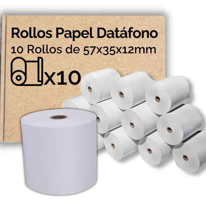 Papel Termico 57x35 - Datafono