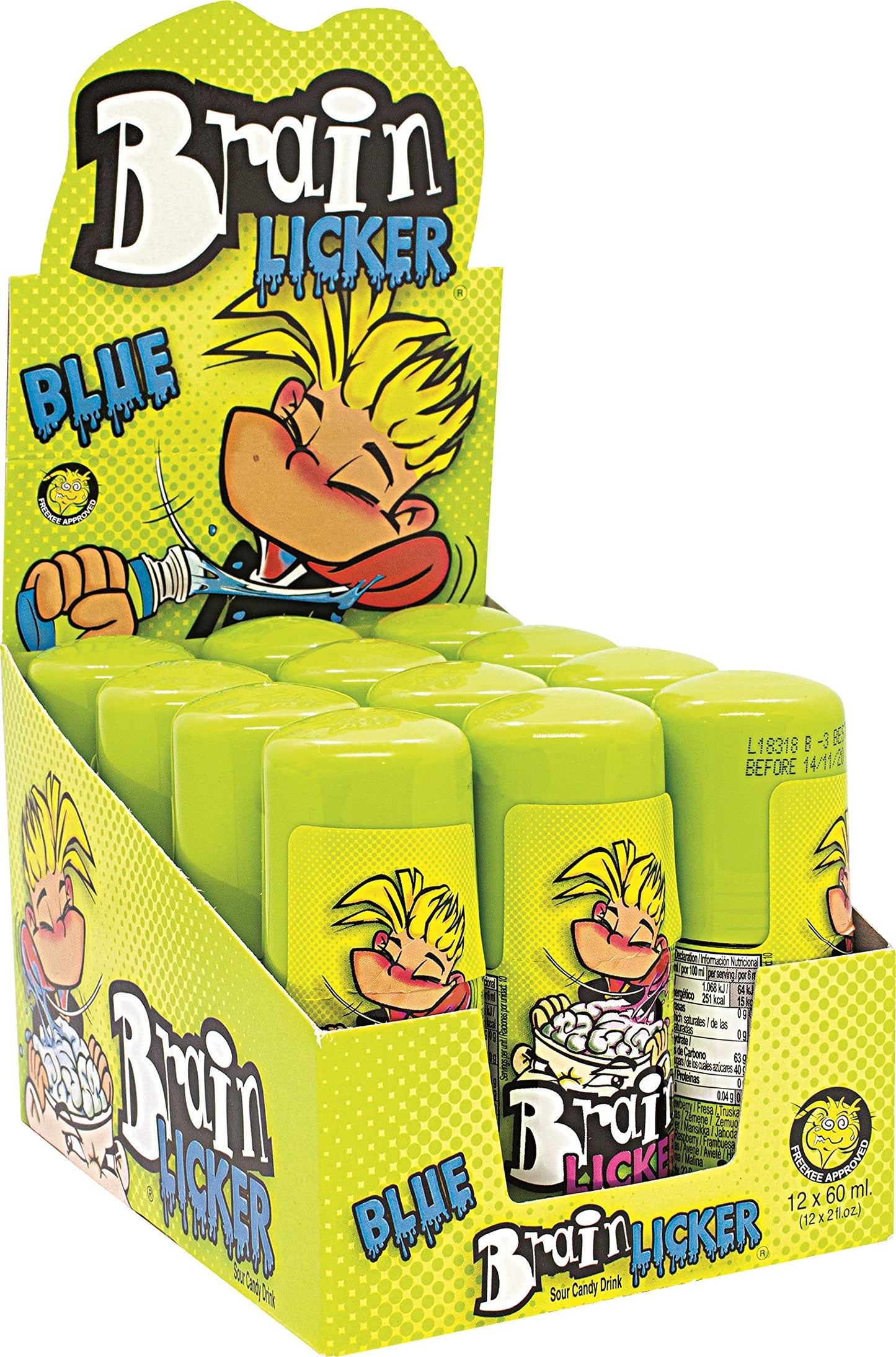 Brain Liker - Caramelo Líquido de 60 ml x 12