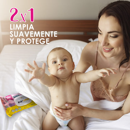 Toallitas BabyLindo Pack 12 x 80 - Aquapure o Cremosas